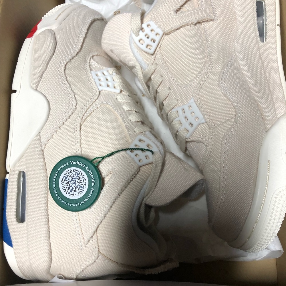 Jordan 4 Retro Blank canvas